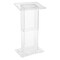 Oklahoma Sound Acrylic Lectern w/Shelf 401S - alternate 6